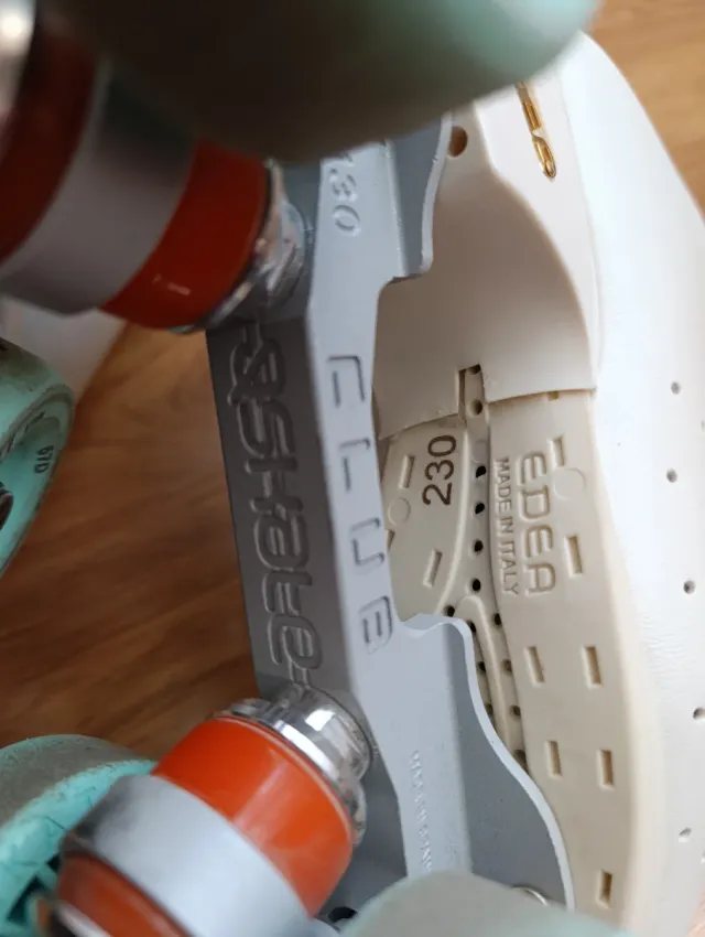 Patines Quad Blancos Artísticos EDEA.