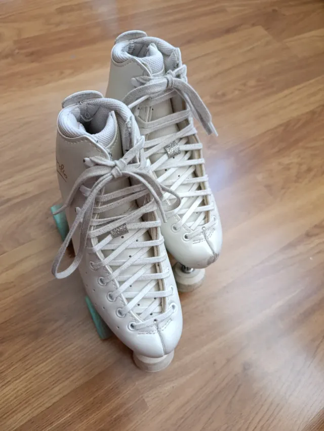 Patines Quad Blancos Artísticos EDEA.