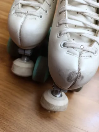 Patines Quad Blancos Artísticos EDEA.