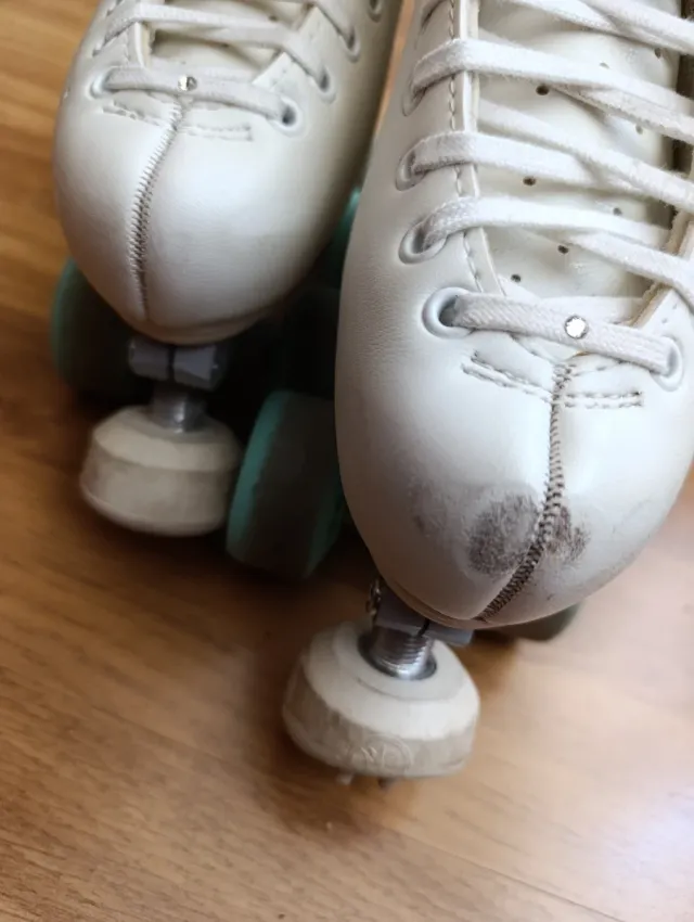 Patines Quad Blancos Artísticos EDEA.