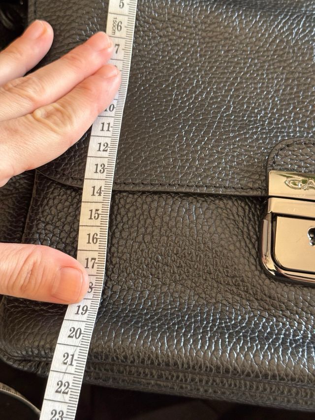 Borsa gabs pelle nera nuova