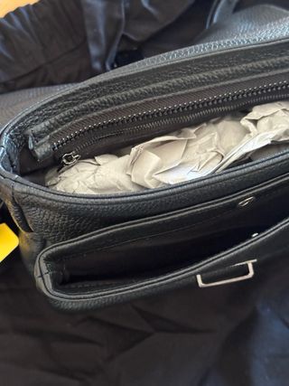 Borsa gabs pelle nera nuova