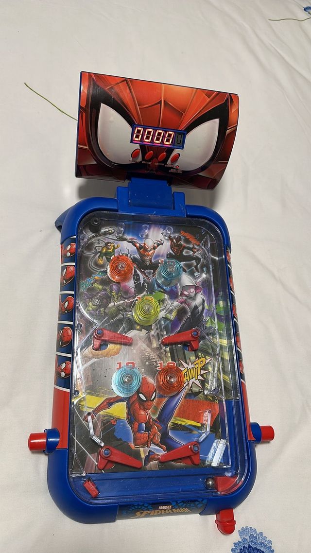Pinball Spiderman para niños
