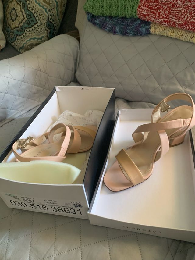 Sandalias LATOUCHE rosa Talla 37