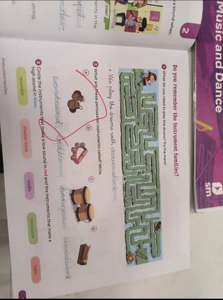 Libro y Cuaderno Música y Danza 2 Primaria