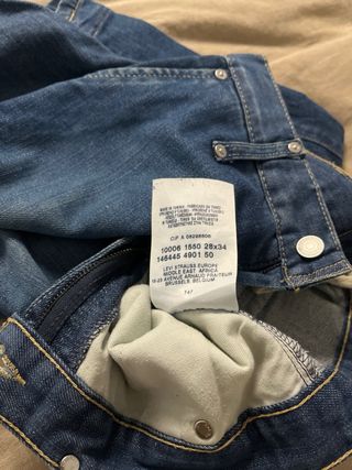 Pantalón Levi's Engineered Mujer Talla 28