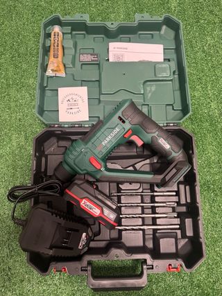 Parkside 20V Martillo Perforador + Accesorios