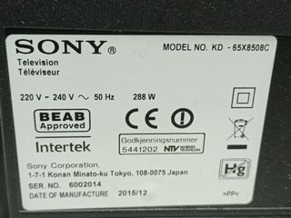 Kit Tiras LED DE TV SONY 65X8508C, ref-46