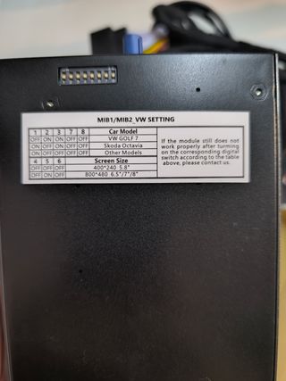 Interfaz CarPlay Android Auto MIB MIB2 sin estrena