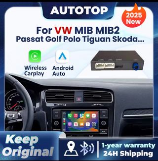 Interfaz CarPlay Android Auto MIB MIB2 sin estrena
