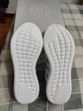 Adidas QT Racer 3.0 Mujer Blancas Plata