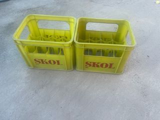 Scatola di Birra Skol Gialla