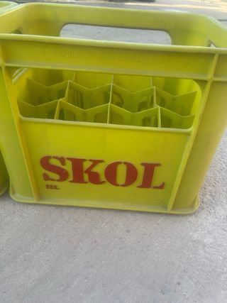 Scatola di Birra Skol Gialla