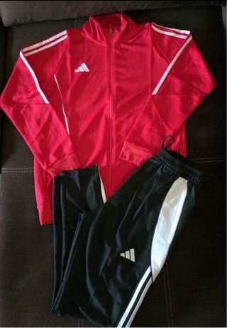 Conjunto Chándal Adidas Rojo y Negro