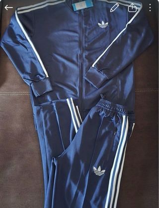 Conjunto Chándal Adidas Rojo y Negro