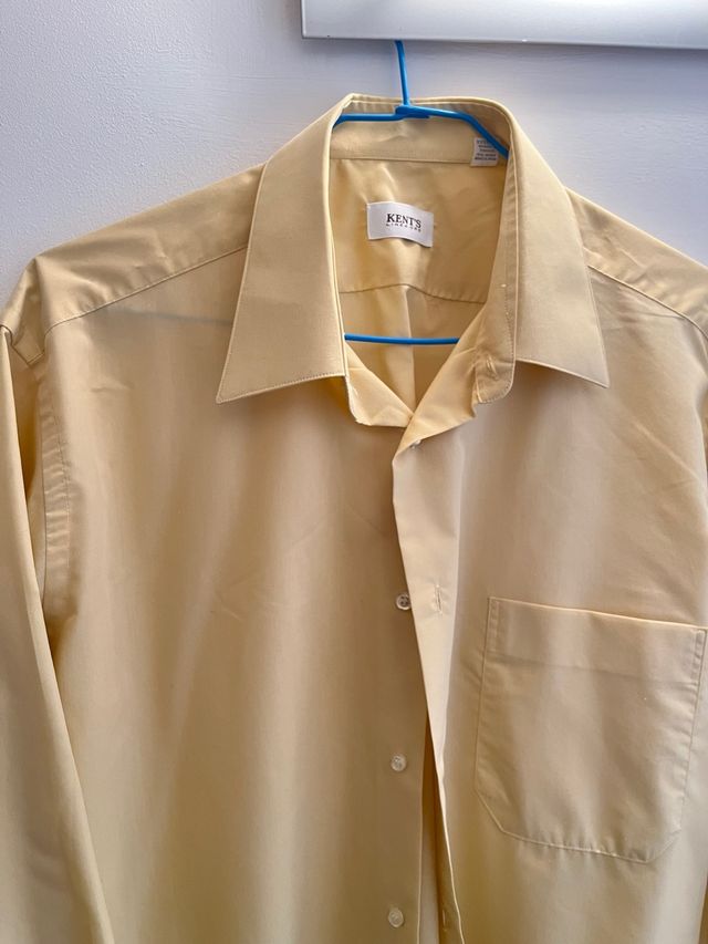 Camisa hombre amarilla