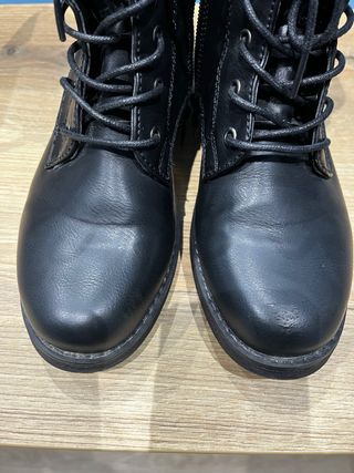 Botas negras con pelo interior talla 36