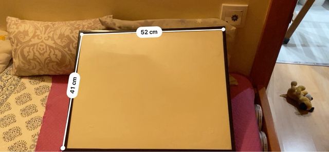 Marco negro con cristal y multienganche