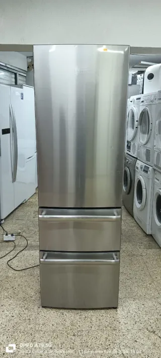 Nevera combi FRANKE acero inoxidable