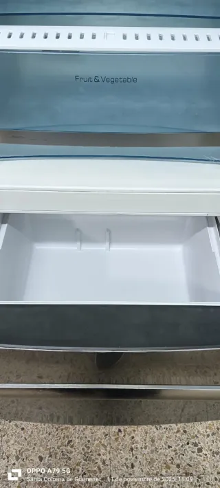 Nevera combi FRANKE acero inoxidable