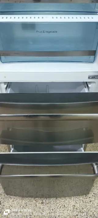 Nevera combi FRANKE acero inoxidable