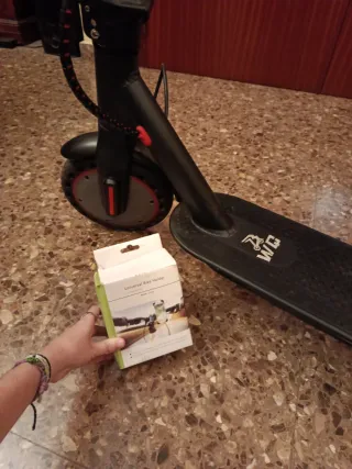 Patinete Eléctrico Plegable Negro