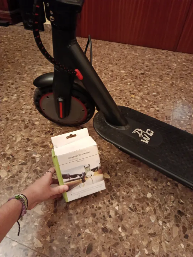 Patinete Eléctrico Plegable Negro