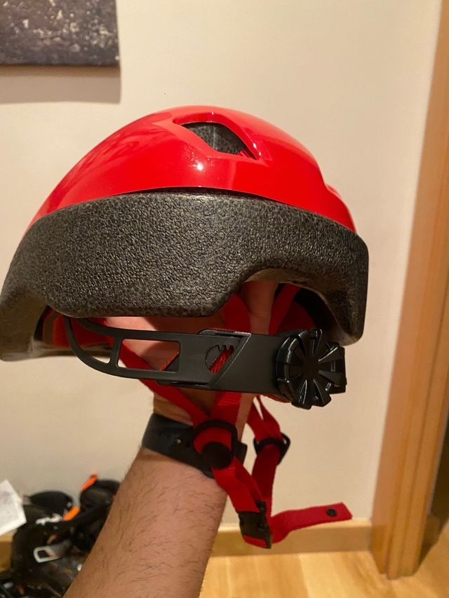 Casco B'Twin Rojo Niño