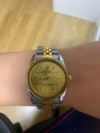 Reloj Rolex Oyster Perpetual Datejust Oro/Plata