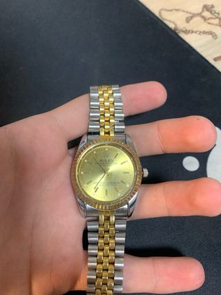 Reloj Rolex Oyster Perpetual Datejust Oro/Plata