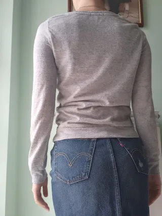 Maglione Terranova Grigio Taglia S