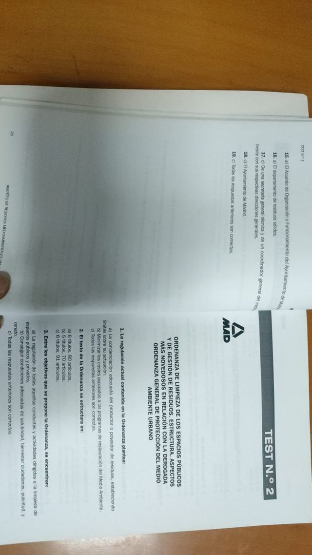 Agentes Residuos Medioambientales Madrid