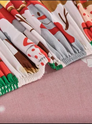 Funda Sofá Navideña Estampada