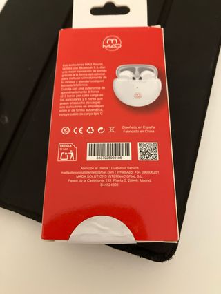 Auriculares Inalámbricos MAD Blancos