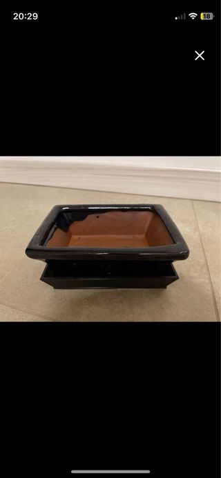 Vaso per bonsai in ceramica