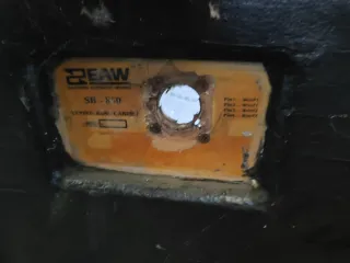 4 Cajas vacías Subwoofer EAW SB-850F