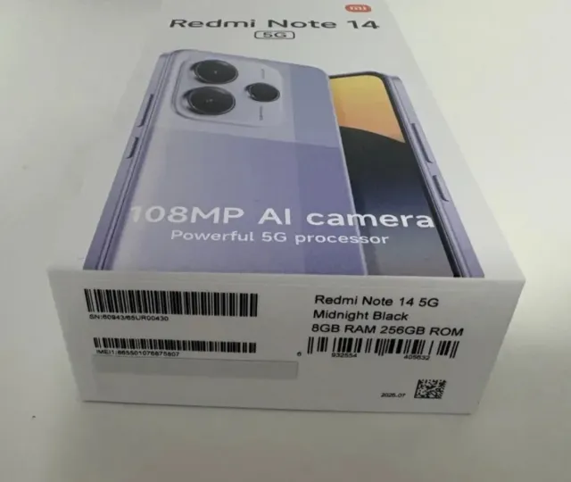 Redmi Note 14 5G Morado 256GB