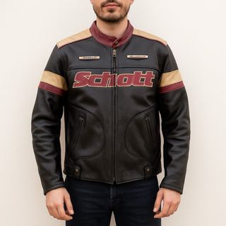 Chaqueta de cuero Schott - Talla L