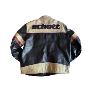 Chaqueta de cuero Schott - Talla L