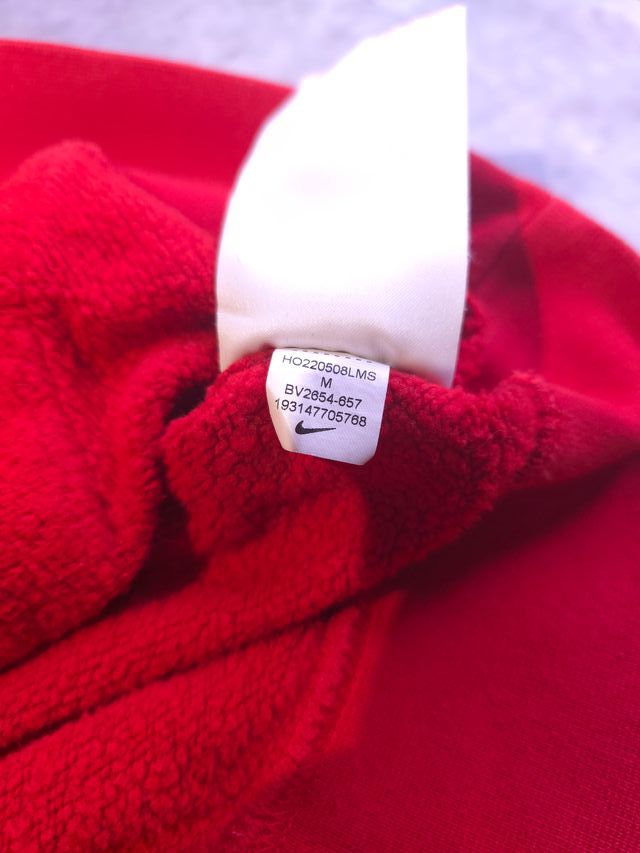 Sudadera Nike Roja Talla M Ref-92400