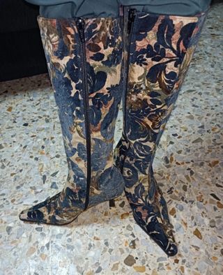 Botas de tacón alto