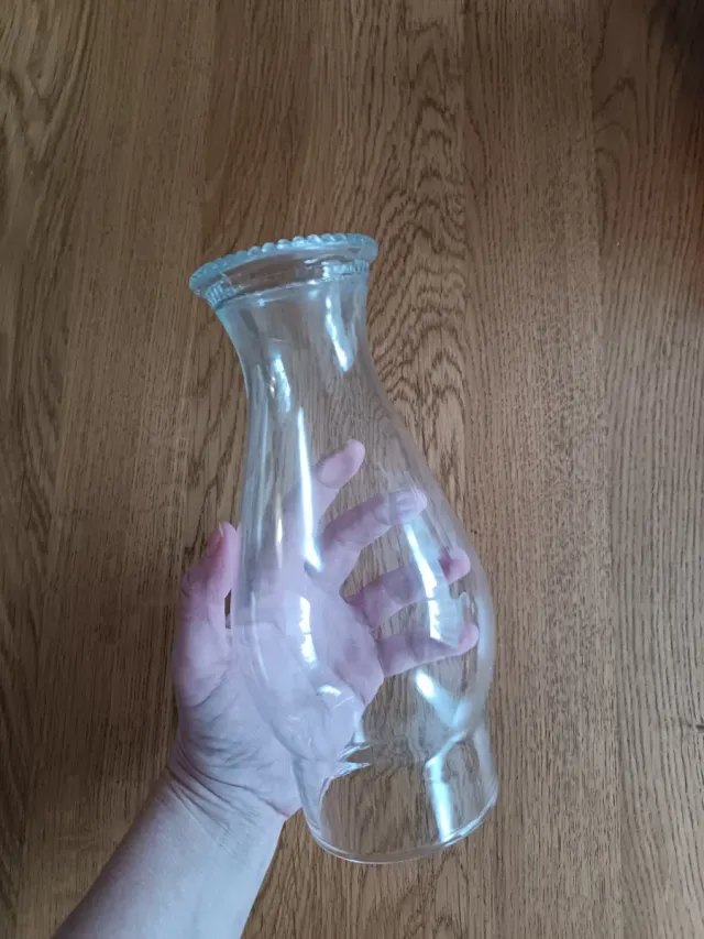 Tulipa de cristal para lámpara