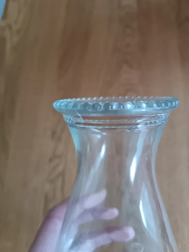 Tulipa de cristal para lámpara