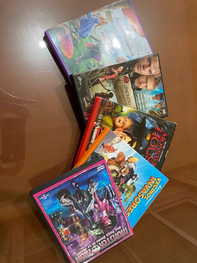 Lote 5 Películas DVD (Infantil/Familiar)