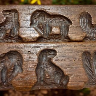 Antichi stampi biscotti olandesi intagliati