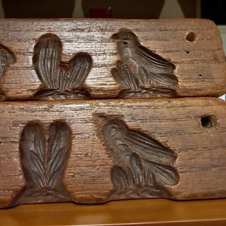 Antichi stampi biscotti olandesi intagliati