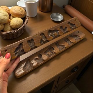 Antichi stampi biscotti olandesi intagliati