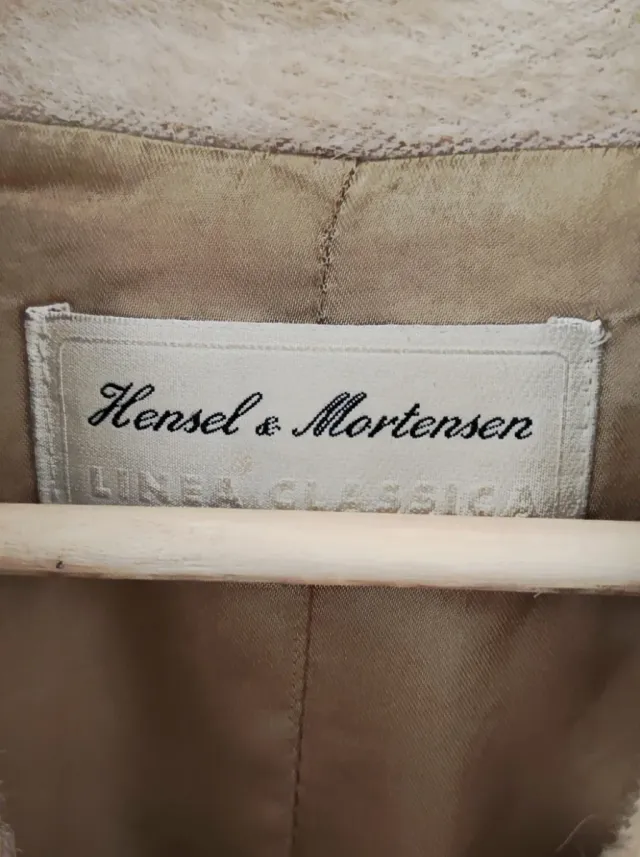 Abrigo Hensel&Mortensen Beige