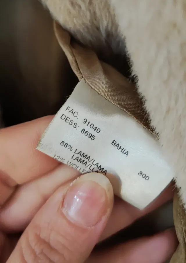 Abrigo Hensel&Mortensen Beige