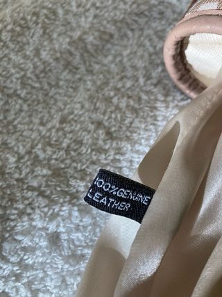 DKNY Borsa Spalla Logo Monogram Beige Pelle Y2K